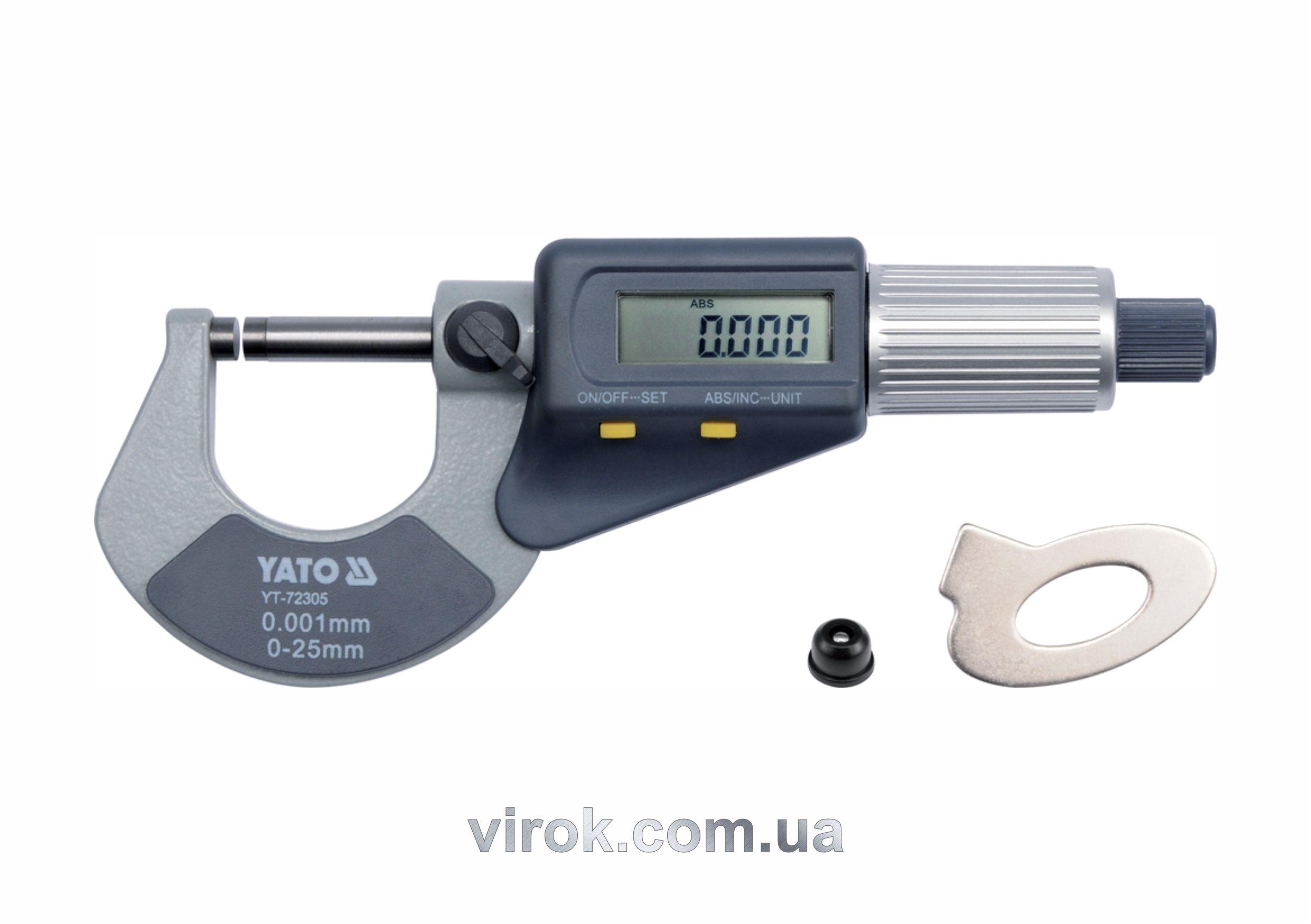 Мікрометр YATO YT-72305 купити зі знижкою - VIROK