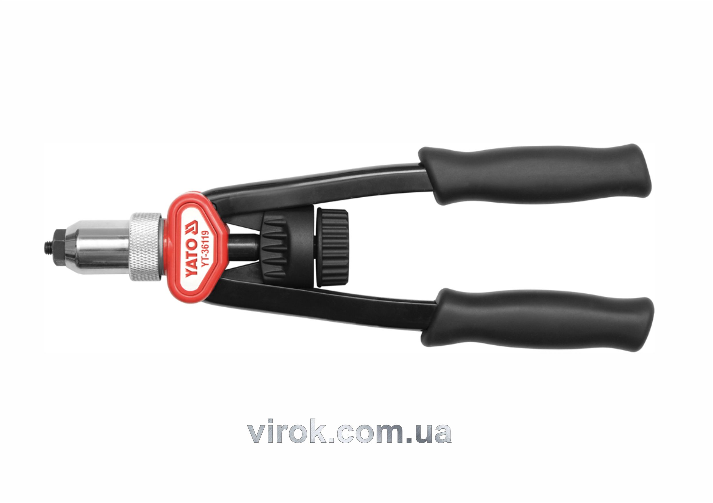 Заклепочник дворучний різьбовий YATO для нітогайок М5-12 мм 338 мм