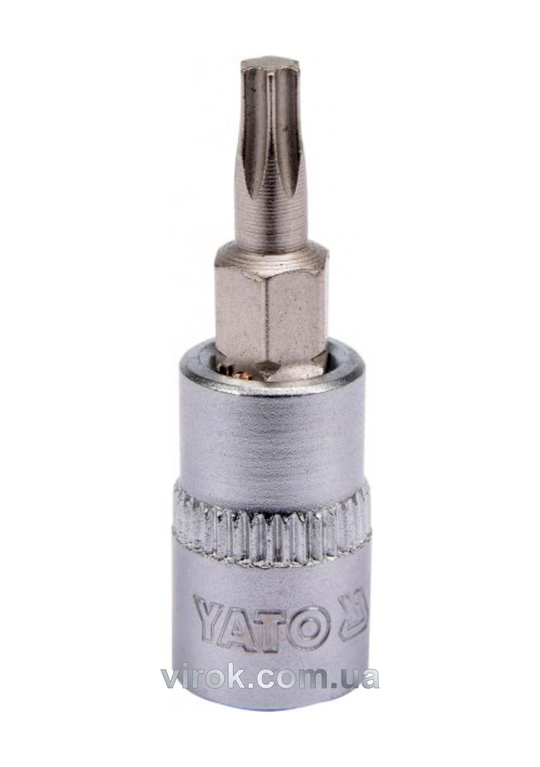 Купить Головка торцевая с отверточной насадкой TORX YATO 1/4