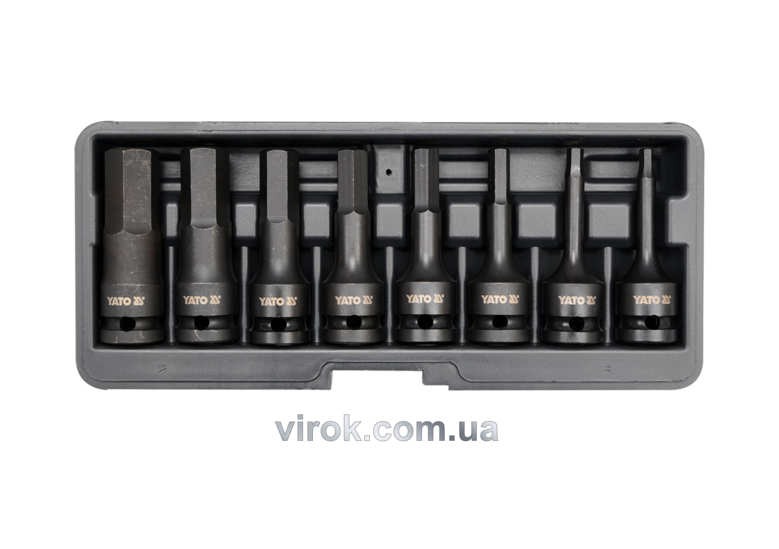 Купить Набор насадок отверточных ударных YATO HEX 1/2