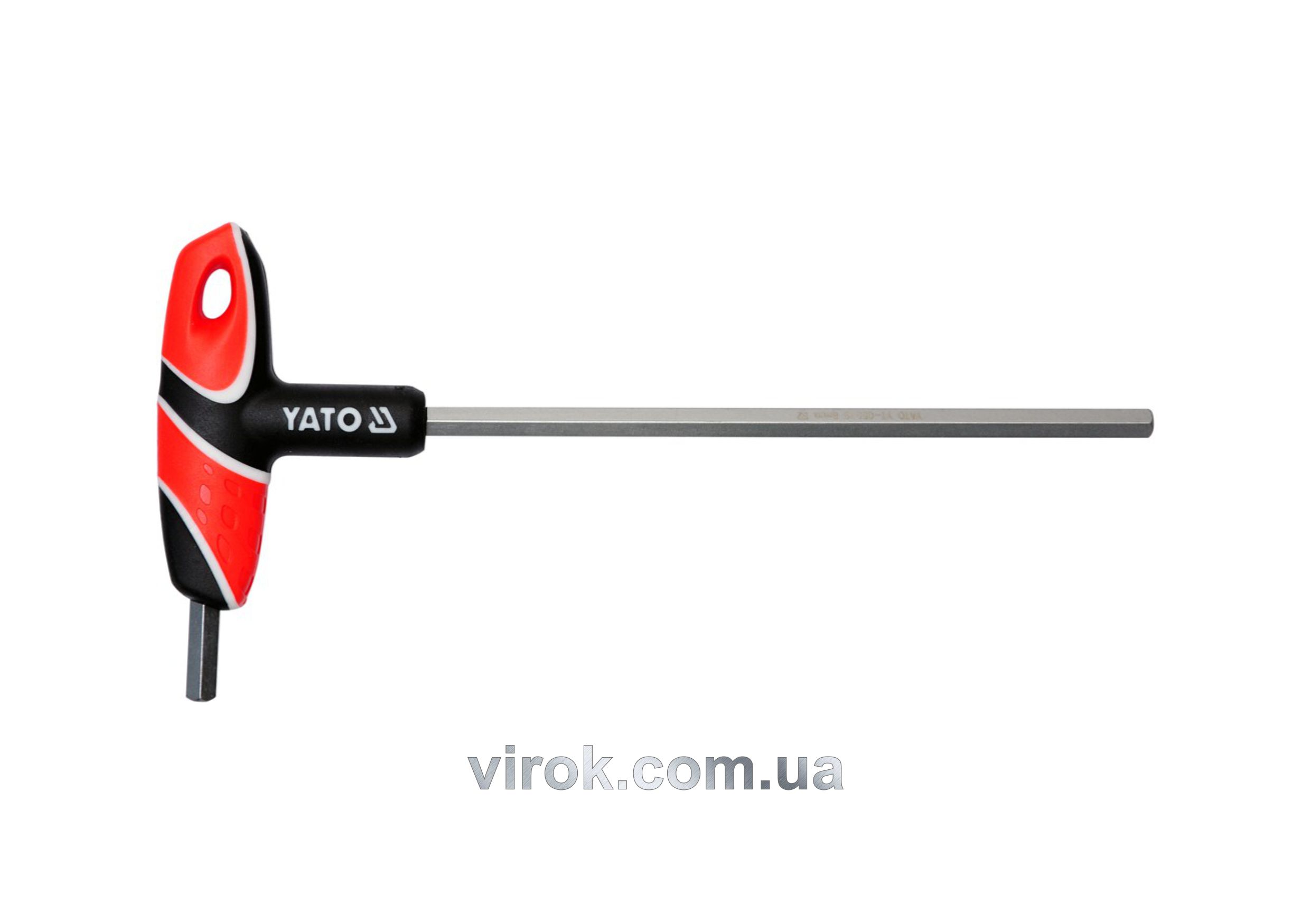 Ключ шестигранний Т-подібний YATO HEX 8 x 200 мм купити зі знижкою