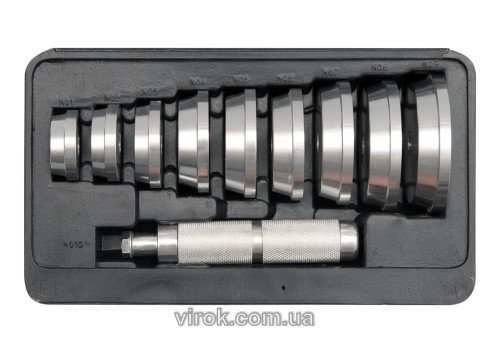 Набір для встановлення сальників ущільнювачів YATO Ø40-81 мм 10 шт