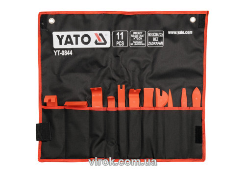Знімачі для демонтажу обшивки автомобільного салону YATO 11 шт