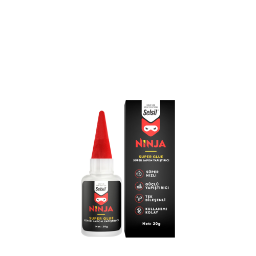 Суперклей SELSIL NINJA : 1 компонентний.  20 гр. [50]