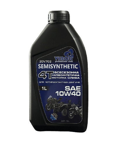 Олива моторна TM VIROK SEMISYNTHETIC 4T SAE 10W-40 20V702