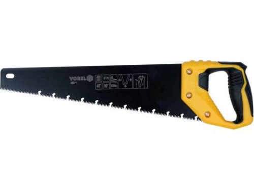 Ножівка по дереву VOREL l= 400 мм, t= 0.9 мм, фосфатоване покриття, 9 зубів/1" 