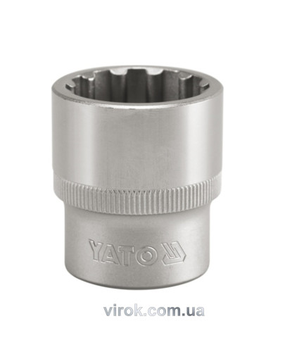 Головка торцева SPLINE YATO 1/2" M32 x 45 мм