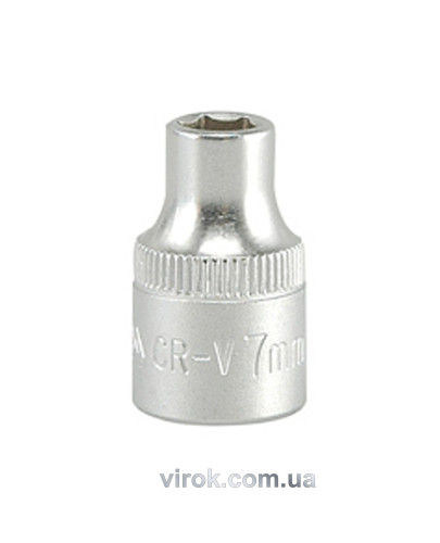 Головка торцева шестигранна YATO 3/8" М7 х 28 мм