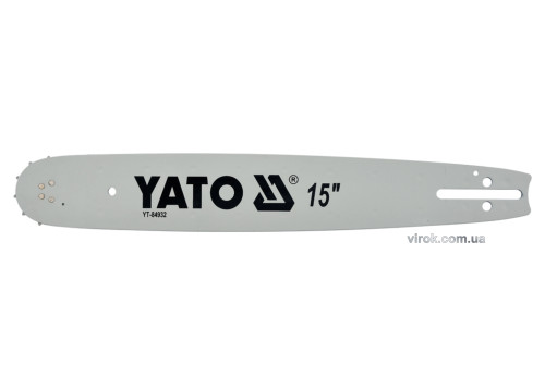 Шина направляюча l= 15"/ 38 см (56 ланок) для ланцюгових пил YATO YT-84961