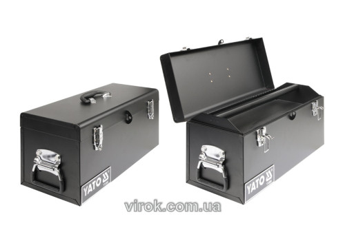 Ящик для інструментів металевий YATO 510 х 220 х 240 мм