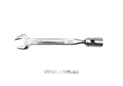 Ключ ріжково-торцевий з карданом VOREL 10 мм