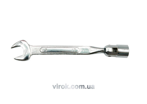 Ключ ріжково-торцевий з карданом VOREL 13 мм