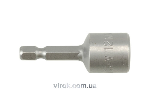 Насадка торцева магнітна YATO HEX-1/4" 12 х 48 мм