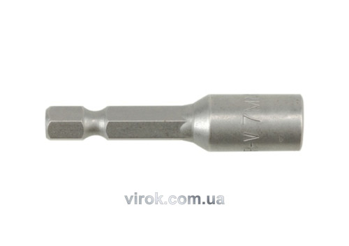 Насадка торцева магнітна YATO HEX-1/4" 7 х 48 мм