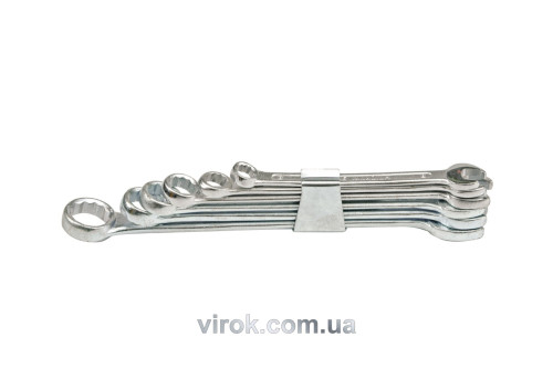 Набір ключів ріжково-накидних VOREL 6-19 мм 8 шт