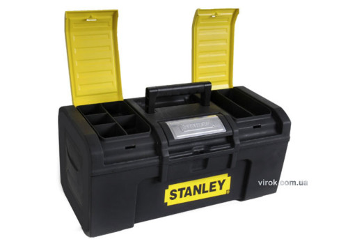 Ящик для інструментів пластиковий 19" STANLEY "Line Toolbox" 48.6 x 26.6 x 23.6 см