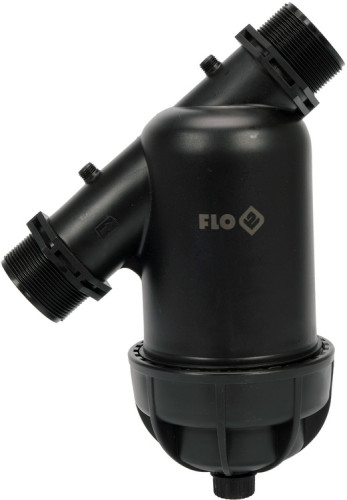 Фільтр водяний для зрошувальних систем FLO з гвинов. приєднанням- 2", фільтр- 130 мкм, 0,8 MPa