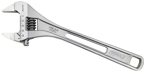 Ключ розвідний IREGA 92LW-10" 250 мм. Ø 36 мм. тонкі губки (6 мм) полегшений XTRA-розведення  IREGA92LW-10
