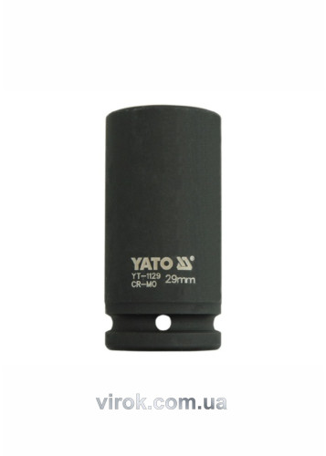 Головка торцева ударна шестигранна YATO 3/4" М29 х 90 мм