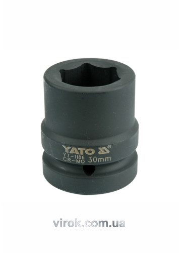 Головка торцева ударна шестигранна YATO 1" М30 х 60 мм