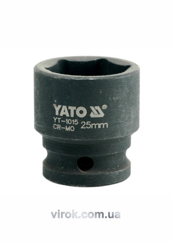 Головка торцева ударна шестигранна YATO 1/2" М25 х 43 мм