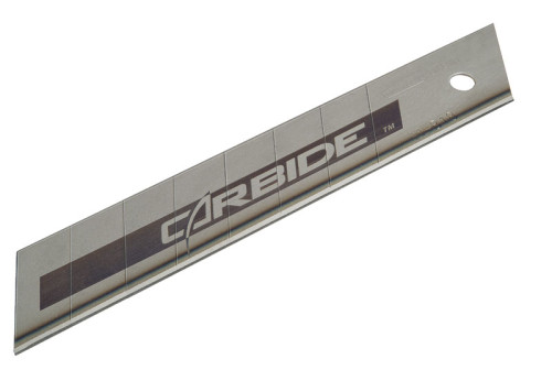 Лезо з карбід-вольфрамовим напиленням STANLEY "Carbide" 18 мм 5 шт