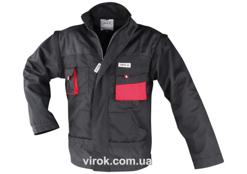 Куртка робоча YATO червоно-чорна, розмір L