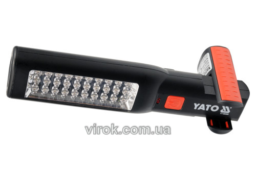 Світильник акумуляторний YATO Li-Ion 3.7 В 1.8 Агод 30/7 LED + зарядний пристрій