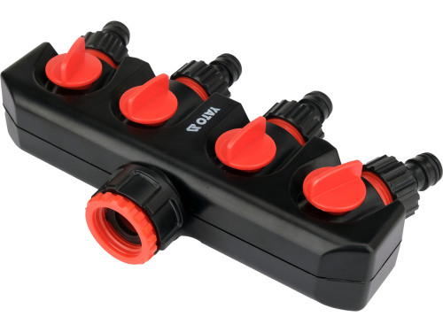 Розгалужувач швидкоз'єднувальний з клапанамми YATO YT-89103