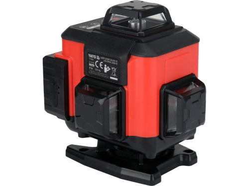 Нівелір лазерний YATO на 4-площини зелений промінь YT-30424