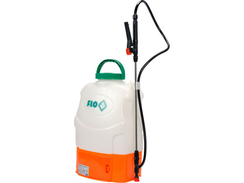 Оприскувач ранцевий акумуляторний- 12В, 8 АГод FLO, бак- 16 л, продукт.- 3 л/хв