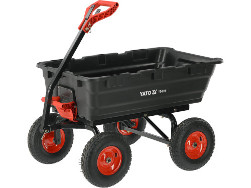 Візок присадибний самоскидний на 4 колесах YATO YT-86961