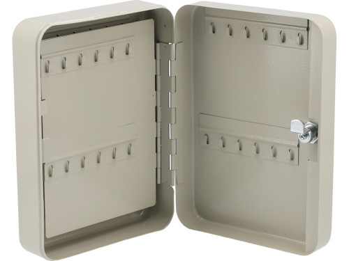 Ящик для ключів металевий VOREL: 48 гачків, 250х 180х 80 мм [10]