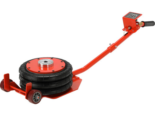 Домкрат пневматичний підкатний YATO навантаження- 4 т, межі підйому-15- 50 см, з дод. наставкою 8см.