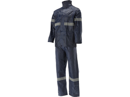 Костюм-дощовик YATO NAVY LIGHT розмір XL, з 100% поліестера і поліуретана, гранатовий [16]
