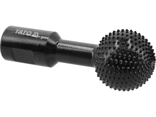 Фреза куляста по дереву YATO Ø= 40мм, до КШМ з різьбовим захватом М14, матеріал- вуглецева сталь[20]