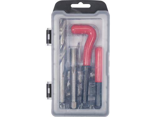 Інструменти і вставки для ремонту різьби YATO М10 х 1.00 мм, компл. 30 шт. [20]