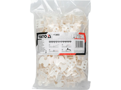 Кліпси для вирівнювання плитки YATO YT-36932