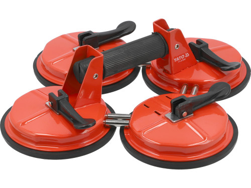 Присоска вакуумна YATO: 4 чашки Ø= 150 мм, m= 300 кг [5]