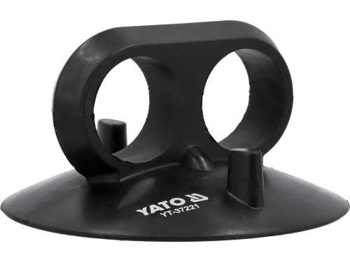 Присоска вакуумна одинарна YATO: чашка Ø= 125 мм, m= 5 кг, силіконова [60]