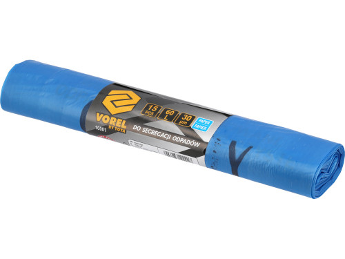 Торбинки для паперових відходів VOREL, 60 л. 15 шт