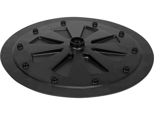 Диск опорний, ПВХ, з липучкою YATO Ø= 375 мм для затиральної машинки YT-82330 [15]