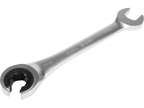 Ключ ріжково-накидний з тріщаткою М19 YATO YT-01341