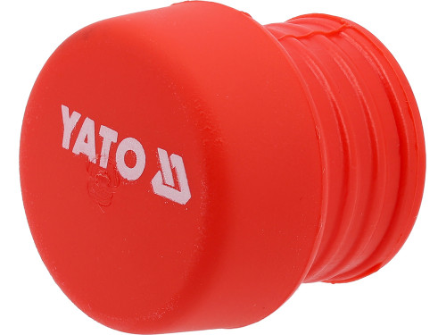 Наконечник змінний для молотка YT-45484 YATO Ø= 80 мм з високопружного поліетилену [20]