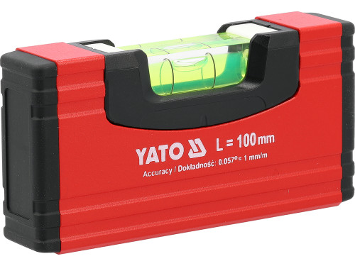 Рівень кишеньковий з магнітним корпусом YATO YT-30350