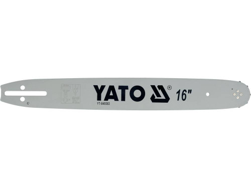 Шина напрямна ланцюгової пили YATO l= 16"/ 40 см (56 ланок) для ланцюгів YT-84953 [20]