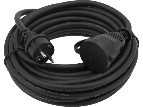 Кабель-подовжувач для майстернь мережевий 230 В YATO, l= 10 м. струм- 16 А, 3-жильний Ø=1,5 мм²