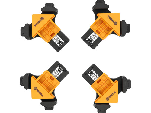 Струбцини кутові (90°) пружинні VOREL 38540