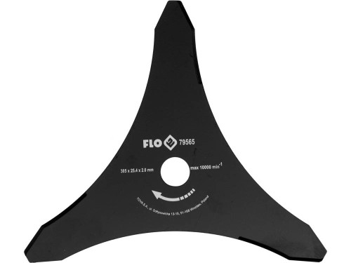 Ніж 3-різцевий до бензокоси FLO, 305 мм, кріпильний Ø= 25,4 мм [25/50]
