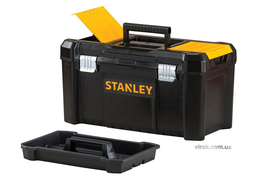 Ящик для інструментів пластиковий 19 " STANLEY 48 х 25 х 25 см з металевими замками